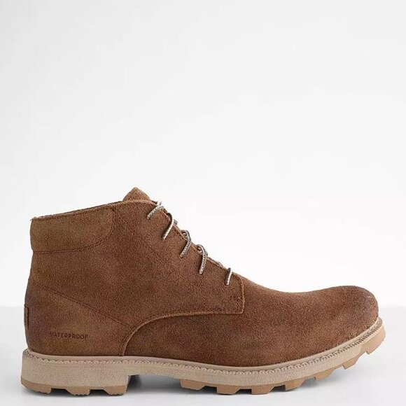 SOREL Men's Madson II Chukka Leather Boot Size 7.5 In Tawny Buff - Picture 1 of 10